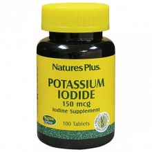 Микроэлемент Йод Nature's Plus Potassium Iodide 150 mcg 100 Tabs Микроэлемент Йод Nature's Plus Potassium Iodide 150 mcg 100 Tabs