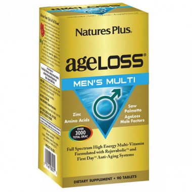 Витаминно-минеральный комплекс Nature's Plus Age Loss Mens Multi 90 Tabs Витаминно-минеральный комплекс Nature's Plus Age Loss Mens Multi 90 Tabs