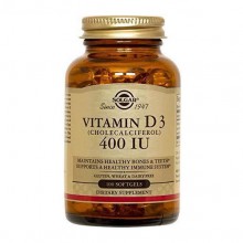 Витамин D Solgar Vitamin D3 (Cholecalciferol) 400 IU 100 Softgels Витамин D Solgar Vitamin D3 (Cholecalciferol) 400 IU 100 Softgels