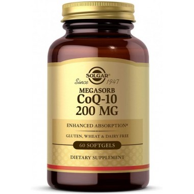 Коэнзим Solgar Megasorb CoQ-10 200 mg 60 Softgels