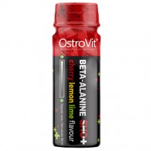 Бета-аланин для спорта OstroVit Beta-Alanine Shot 80 ml /2 servings/ Cherry Lemon Lime