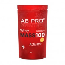 Гейнер AB PRO MASS 100 Whey Activator 1000 g /8 servings/ Клубника