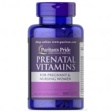 Витаминно-минеральный комплекс Puritan's Pride Prenatal Vitamins 100 Caps Витаминно-минеральный комплекс Puritan's Pride Prenatal Vitamins 100 Caps