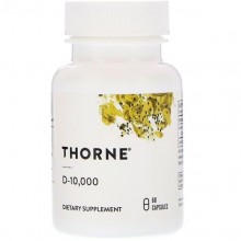 Витамин D Thorne Research D-10000 60 Caps