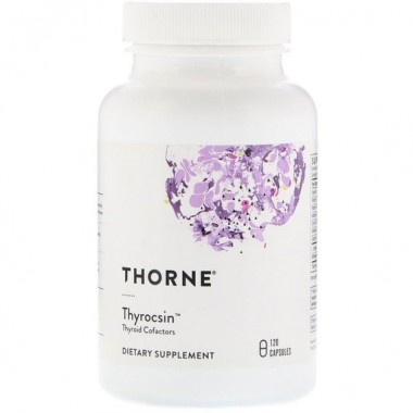 Комплекс для профилактики щитовидной железы Thorne Research Thyrocsin Thyroid Cofactors 120 Veg Caps