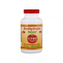 Ликопин Healthy Origins Lyc-O-Mato Tomato Lycopene 15 mg 180 Softgels Ликопин Healthy Origins Lyc-O-Mato Tomato Lycopene 15 mg 180 Softgels