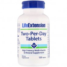 Витаминно-минеральный комплекс Life Extension Two-Per-Day 120 Tabs