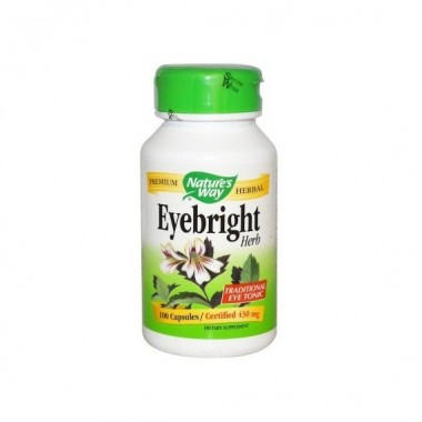 Комплекс для профилактики зрения Nature's Way Eyebright Herb 430 mg 100 Caps