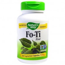 Натуральная добавка для иммунитета Nature's Way Fo-Ti Root 610 mg 100 Veg Caps Натуральная добавка для иммунитета Nature's Way Fo-Ti Root 610 mg 100 Veg Caps