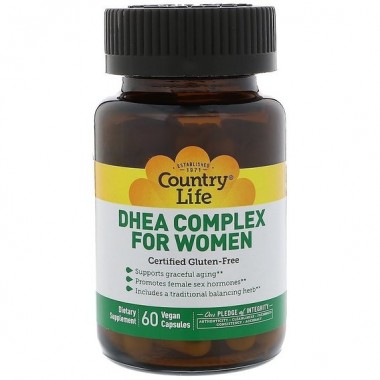 ДГЭА Country Life DHEA Complex For Women 60 Veg Caps CLF-01674