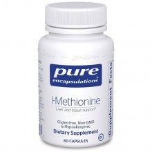 Метионин Pure Encapsulations L-Methionine 60 Caps PE-00184