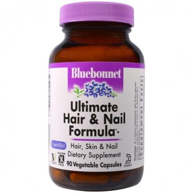 Комплекс для кожи, волос, ногтей Bluebonnet Nutrition Ultimate Hair & Nail Formula 90 Veg Caps Комплекс для кожи, волос, ногтей Bluebonnet Nutrition Ultimate Hair & Nail Formula 90 Veg Caps