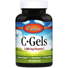 Витамин C Carlson Labs C-Gel Vitamin C 1000 mg 100 Caps CAR-03001