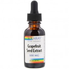 Антиоксидант Solaray Grapefruit Seed Extract, 100 mg, 1 fl oz 30 ml SOR-11607