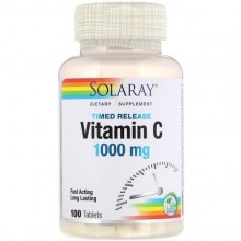 Витамин C Solaray Vitamin C 1000 mg 100 Tabs SOR04453 Витамин C Solaray Vitamin C 1000 mg 100 Tabs SOR04453