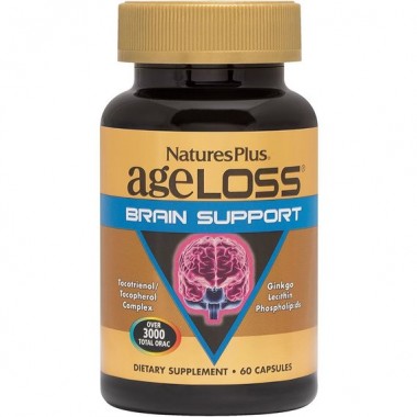 Комплекс для профилактики работы головного мозга Nature's Plus Age Loss Brain Support 60 Caps NTP8011