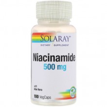 Ниацин Solaray Niacinamide 500 mg 100 Veg Caps SOR04365 Ниацин Solaray Niacinamide 500 mg 100 Veg Caps SOR04365