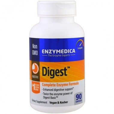 Пищеварительные ферменты Enzymedica Digest, Complete Enzyme Formula 90 Caps ENZ98111