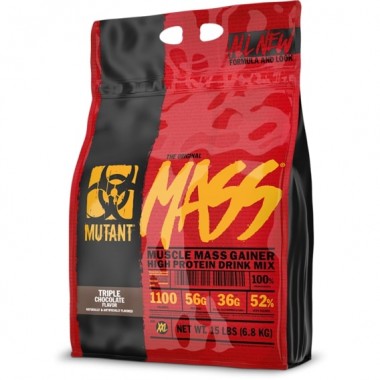 Гейнер Mutant Mass 6800 g /24 servings/ Triple Chocolate