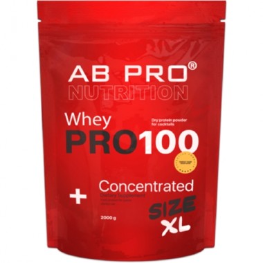 Протеин AB PRO PRO 100 Whey Concentrated 2000 g /55 servings/ Манго Апельсин