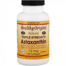 Астаксантин Healthy Origins Astaxanthin 12 mg 150 Softgels
