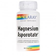 Микроэлемент Магний Solaray Magnesium Asporotate 400 mg 60 Veg Caps Микроэлемент Магний Solaray Magnesium Asporotate 400 mg 60 Veg Caps