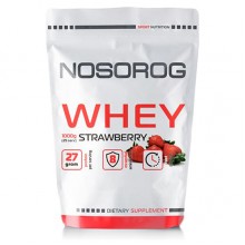 Протеин Nosorog Nutrition Whey 1000 g /25 servings/ Strawberry