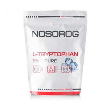 Триптофан для спорта Nosorog Nutrition L-Tryptophan 100 g /41 servings/ Pure