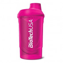 Шейкер BioTechUSA Wave Shaker 600 ml Pink Шейкер BioTechUSA Wave Shaker 600 ml Pink