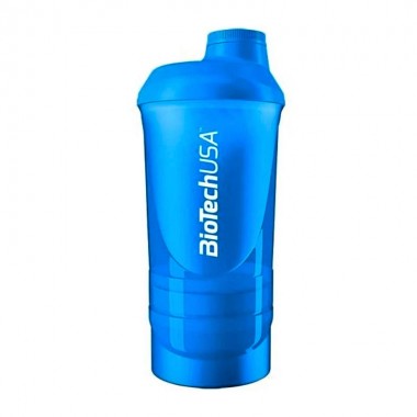 Шейкер BioTechUSA Shaker Wave+ 600 ml Blue Шейкер BioTechUSA Shaker Wave+ 600 ml Blue
