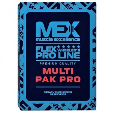 Витаминно-минеральный комплекс для спорта MEX Nutrition Multi Pak Pro 30 packs