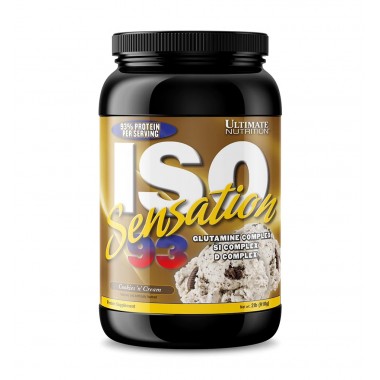Протеин Ultimate Nutrition Iso Sensation 93 910 g /28 servings/ Cookies Cream