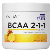 Аминокислота BCAA для спорта OstroVit BCAA 2-1-1 200 g /20 servings/ Lemon Аминокислота BCAA для спорта OstroVit BCAA 2-1-1 200 g /20 servings/ Lemon