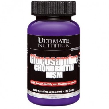 Хондропротектор (для спорта) Ultimate Nutrition Glucosamine & Chondroitin & MSM 90 Tabs