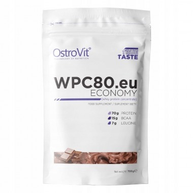 Протеин OstroVit Economy WPC80.eu 700 g /23 servings/ Chocolate