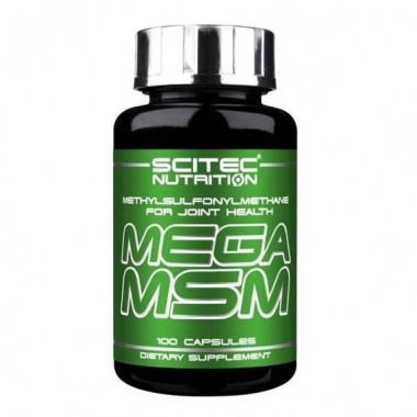 Хондропротектор (для спорта) Scitec Nutrition Mega MSM 100 Caps