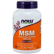 Препарат для суставов и связок NOW Foods MSM 1000 mg 120 Veg Caps