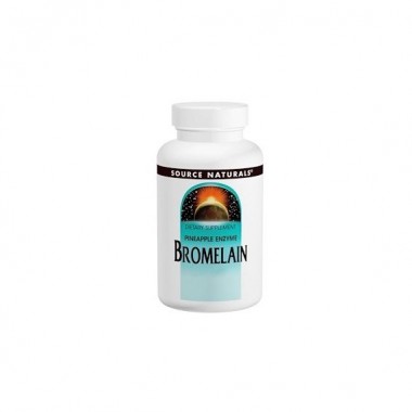 Бромелайн Source Naturals Bromelain, 2000 GDU/g 500 mg 60 Tabs