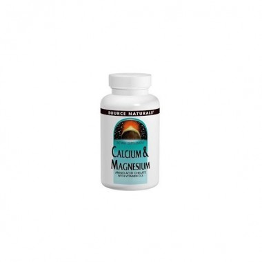Микроэлемент Кальций Source Naturals Calcium & Magnesium 200mg/100mg 250 Tabs