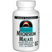 Микроэлемент Магний Source Naturals Magnesium Malate 625 mg 200 Caps