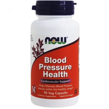 Комплекс для профилактики давления и кровообращения NOW Foods Blood Pressure 90 Veg Caps