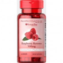 Экстракт для похудения Puritan's Pride Raspberry Ketones 500 mg 60 Caps