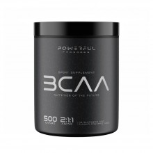 Амінокислота BCAA для спорту Powerful Progress BCAA 2:1:1 + Glutamine 500 g /50 servings/ Pineapple