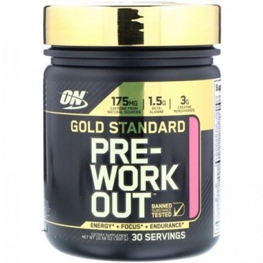 Комплекс до тренировки Optimum Nutrition Gold Standard Pre-Workout 300 g /30 servings/ Blackberry Lemonade