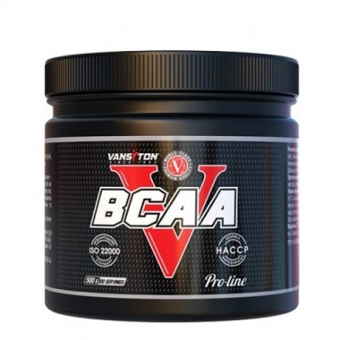 Амінокислота BCAA для спорту Vansiton BCAA 500 g /100 servings/ Unflavored