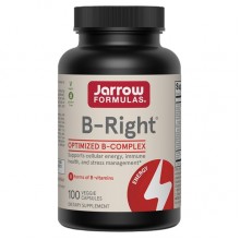 В комплекс Jarrow Formulas B-Right 100 Veg Caps В комплекс Jarrow Formulas B-Right 100 Veg Caps