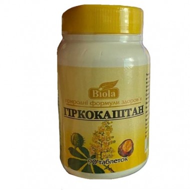 Комплекс для профилактики давления и кровообращения Biola Каштан 90 таблеток