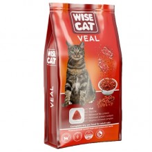 Wise Cat Veal Сухой корм для кошек Телятина, упаковка 400г