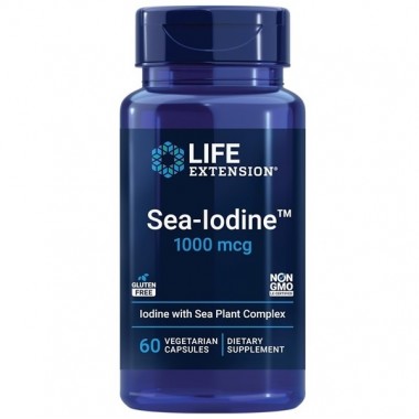 Микроэлемент Йод Life Extension Sea-Iodine 1000 mcg 60 Veg Caps