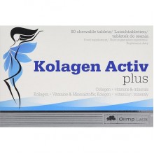Хондропротектор (для спорта) Olimp Nutrition Kolagen Activ Plus 80 Chewable Tabs Хондропротектор (для спорта) Olimp Nutrition Kolagen Activ Plus 80 Chewable Tabs